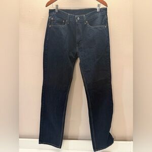 Levi's Dark Blue Straight‎ Men's Jeans